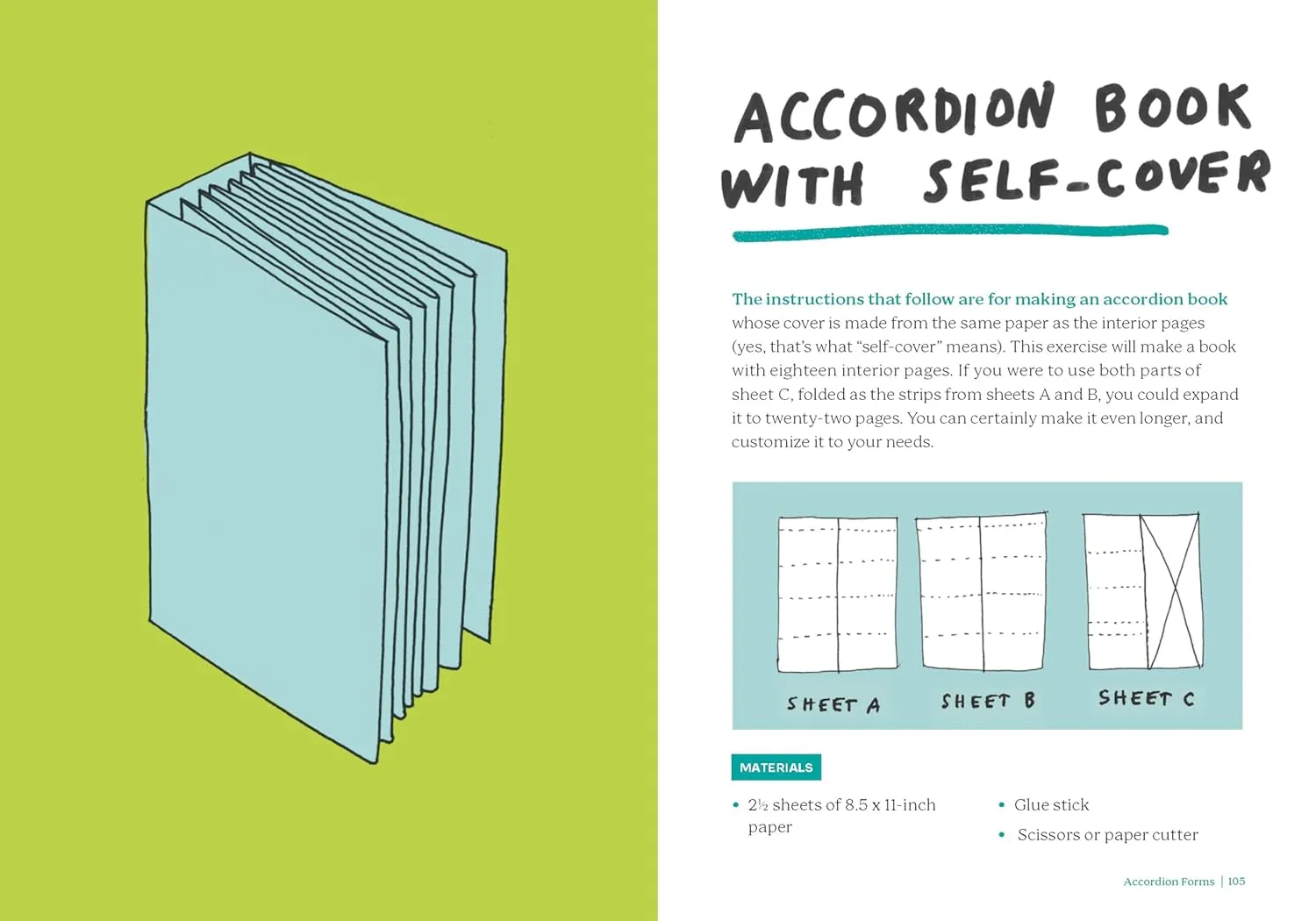 Chronicle Books Zine Making and Bookbinding pysselbok