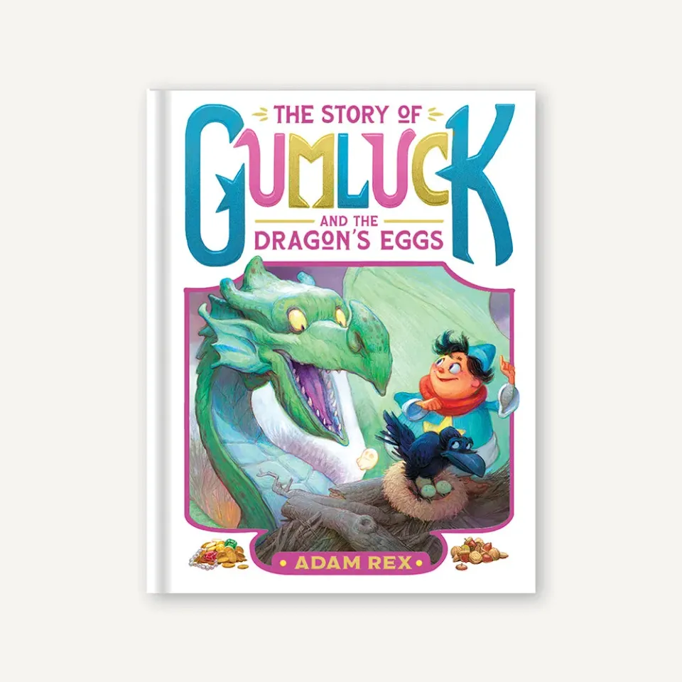Games Room The Story of Gumluck Dragon's Eggs barnbok 6-8 år