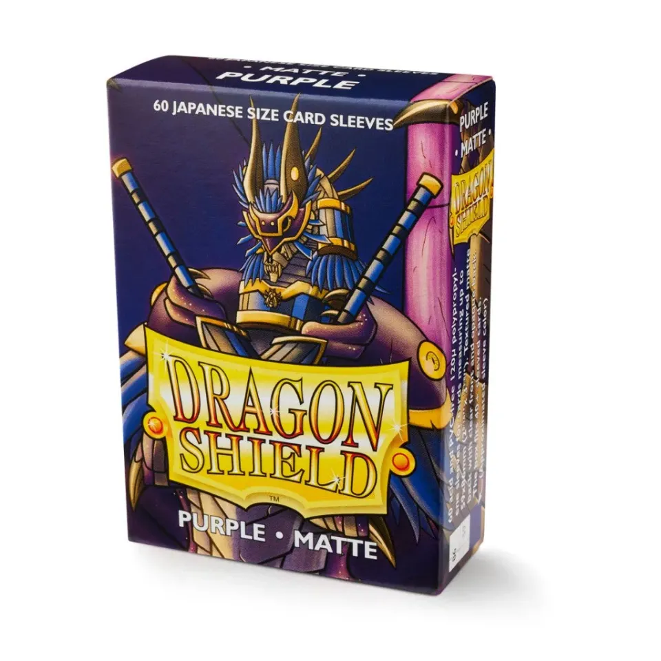 Dragon Shield Japanese Matte Purple kortfodral 60-pack lila