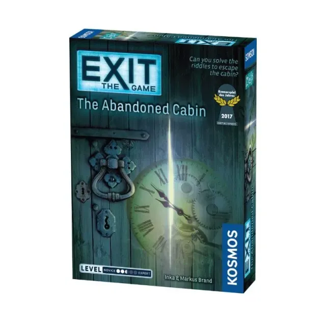 Kosmos EXIT Abandoned Cabin spel escape stuga