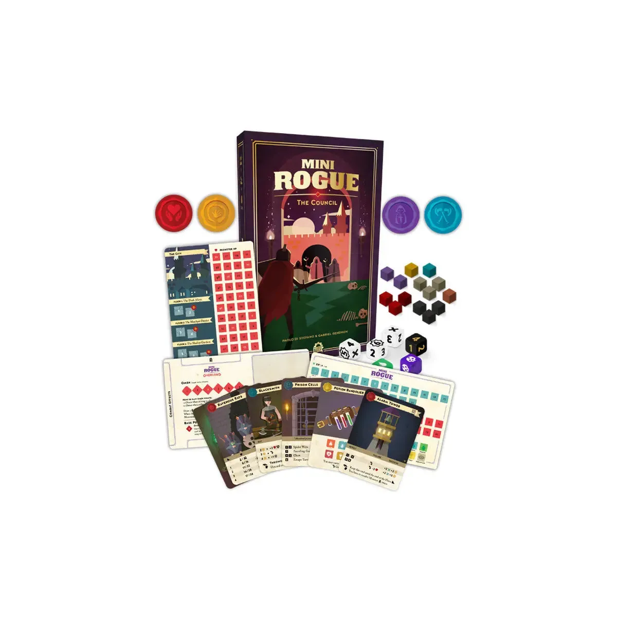 Mini Rogue The Council kortspel fristående expansion