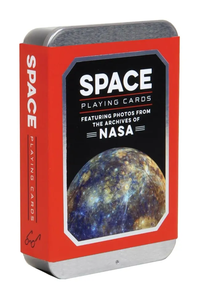 Games Room Space spelkort kortlek 52+2 NASA