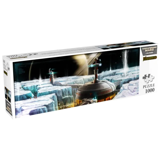Terraforming Mars Colonies Panorama pussel 1000 bitar Enceladus
