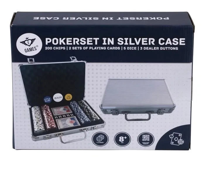 Dragon’s Lair pokerset metallväska 200 marker 11,5 g