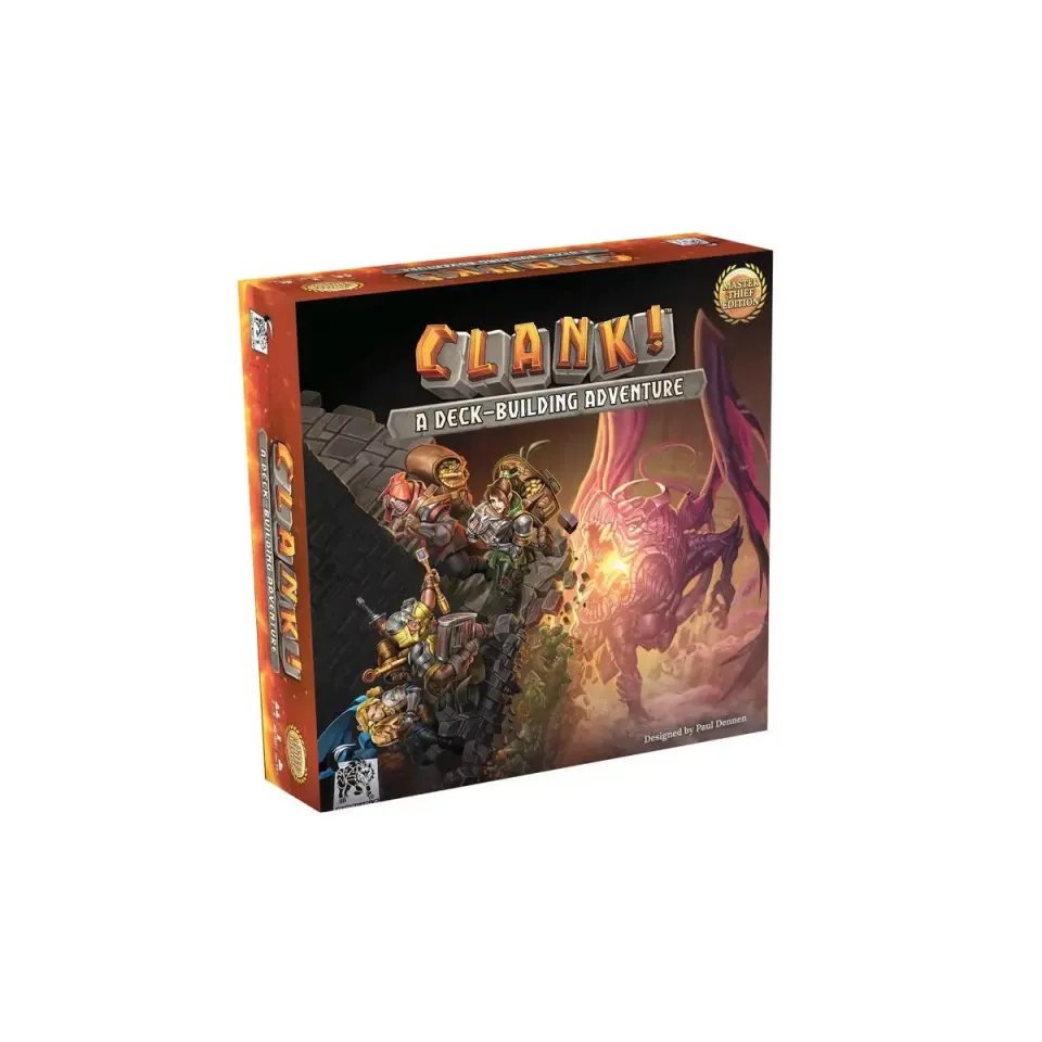 Dragon's Lair Clank Master Thief brädspel deckbuilding 2–4