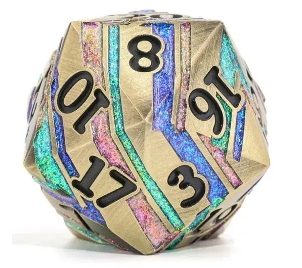 Titan D20 Strata Rainbow 35mm metalltärning 150g