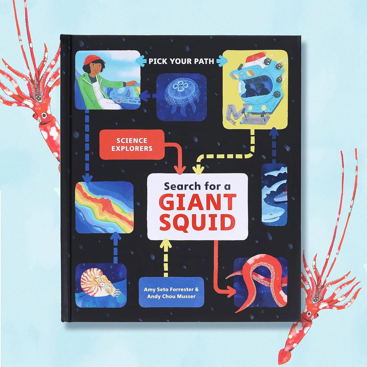 Games Room Search for a Giant Squid äventyrsbok