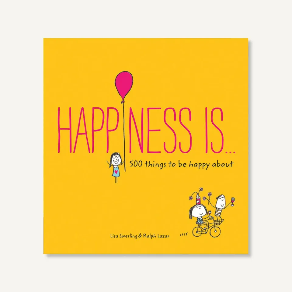 Chronicle Books Happiness Is presentbok 500 saker