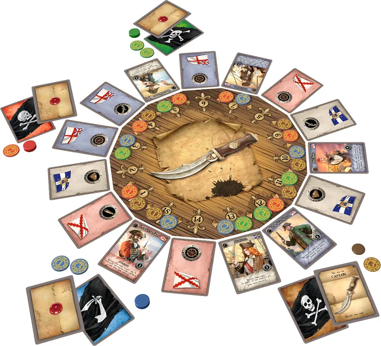 Pendragon 15 Men brädspel piratintrig