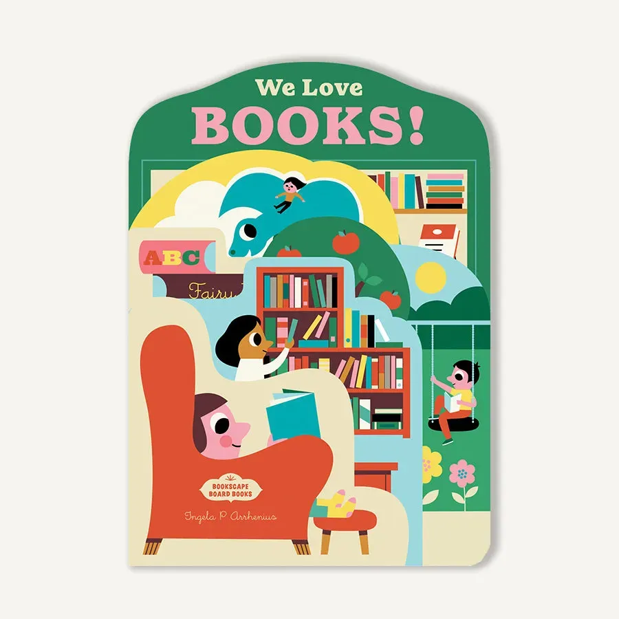 Bookscape We Love Books pekbok Ingela P Arrhenius baby