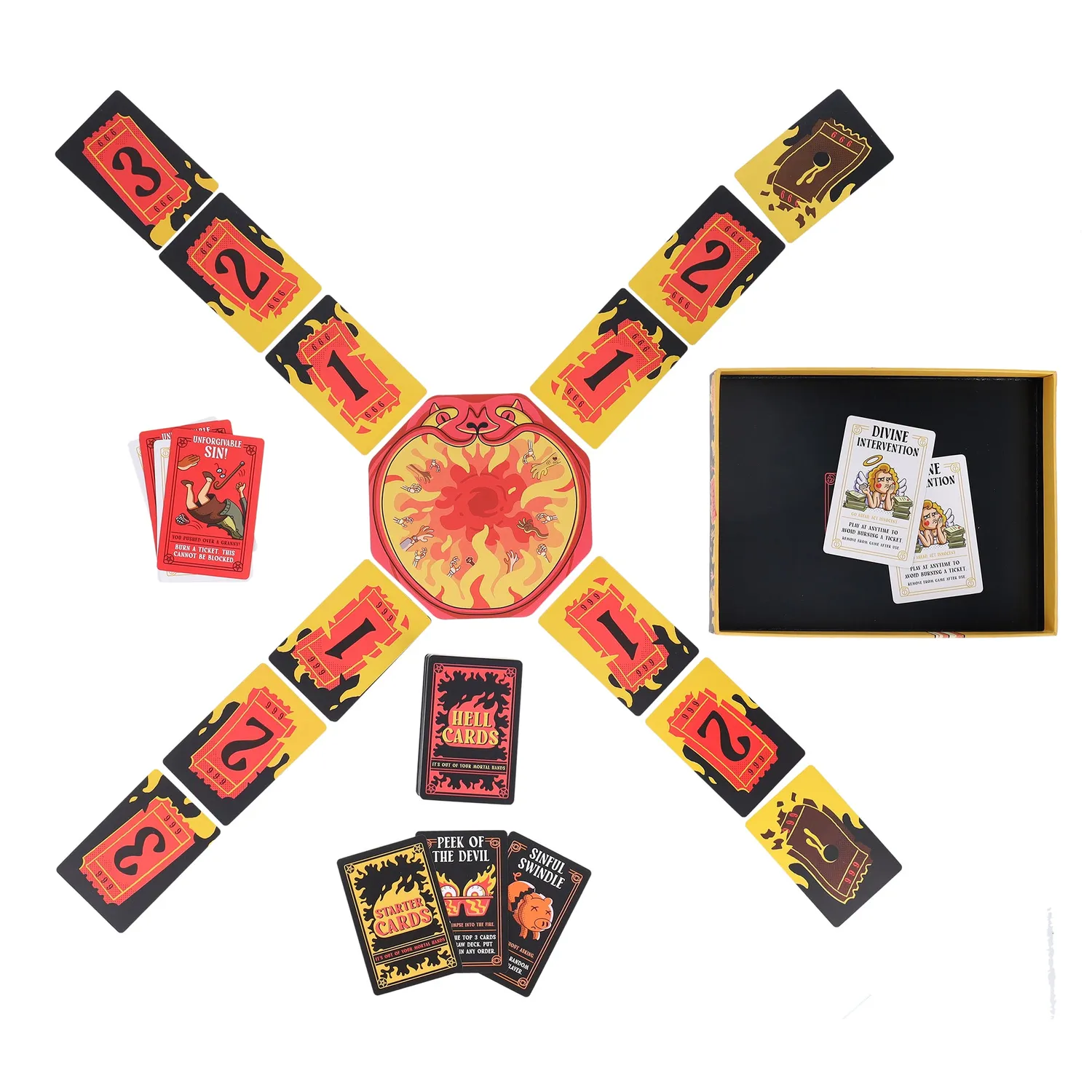 Games Room Ticket to Hell partyspel 9-12 år