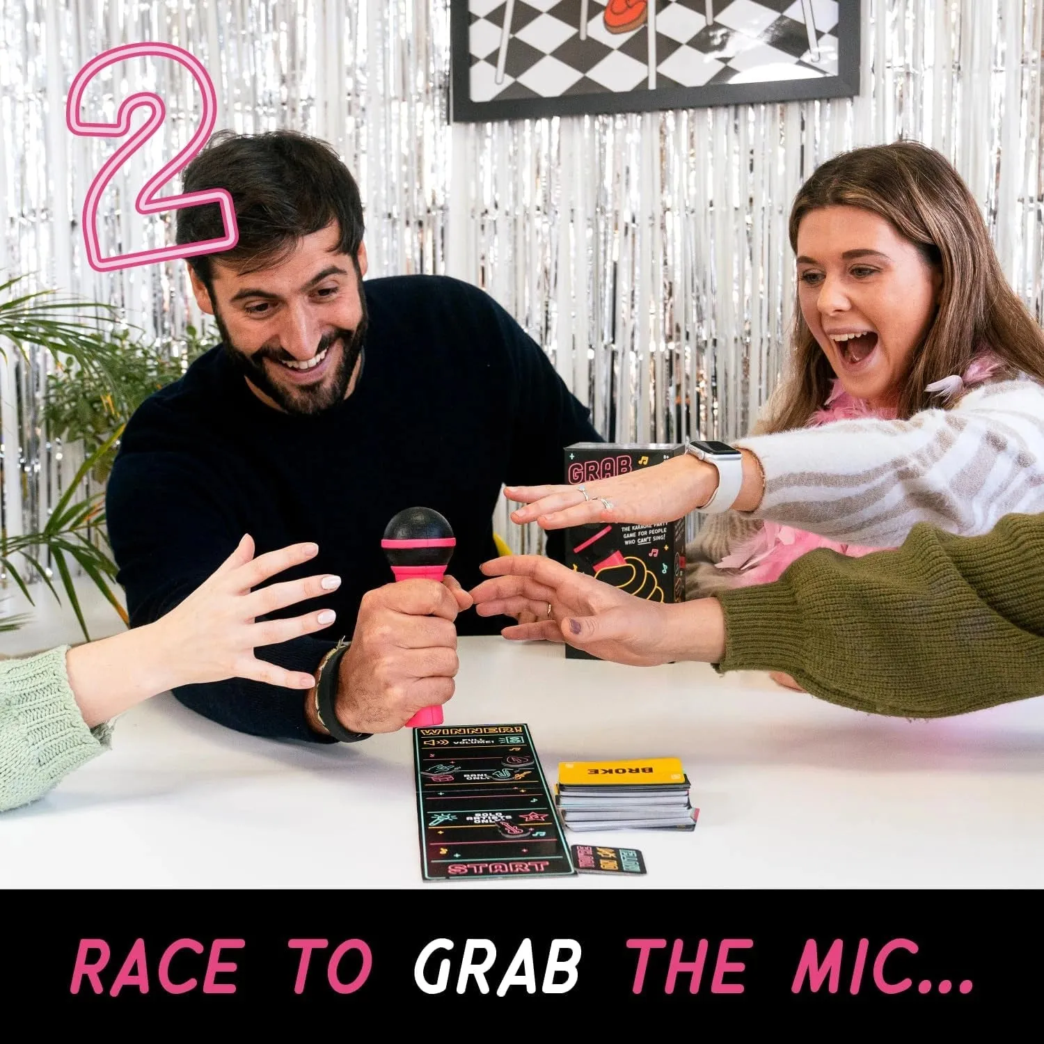 Dragon's Lair Grab The Mic partyspel 2-10 spelare musik fest