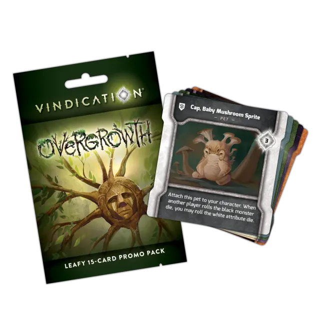 Orange Nebula Vindication Overgrowth kortpack 15 kort skogstema
