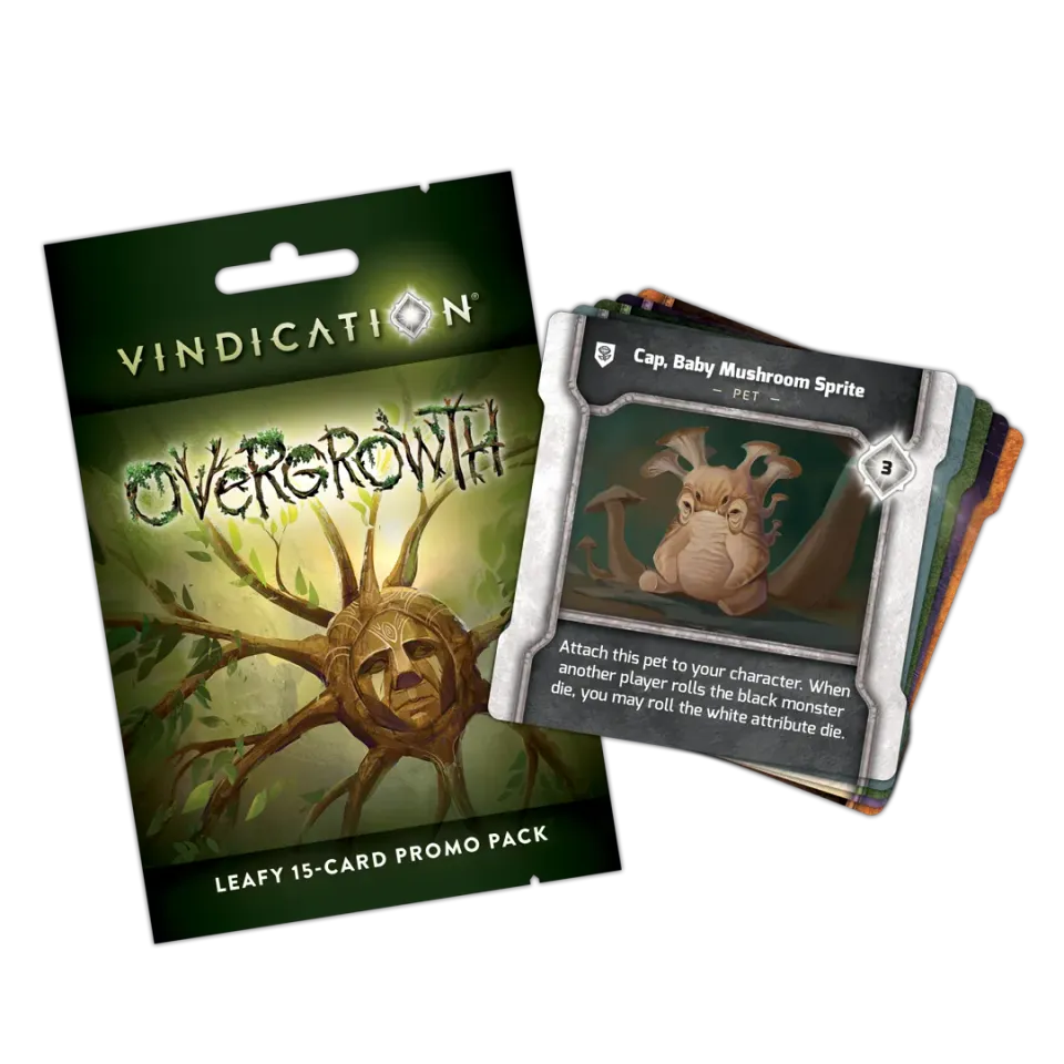 Orange Nebula Vindication Overgrowth kortpack 15 kort skogstema
