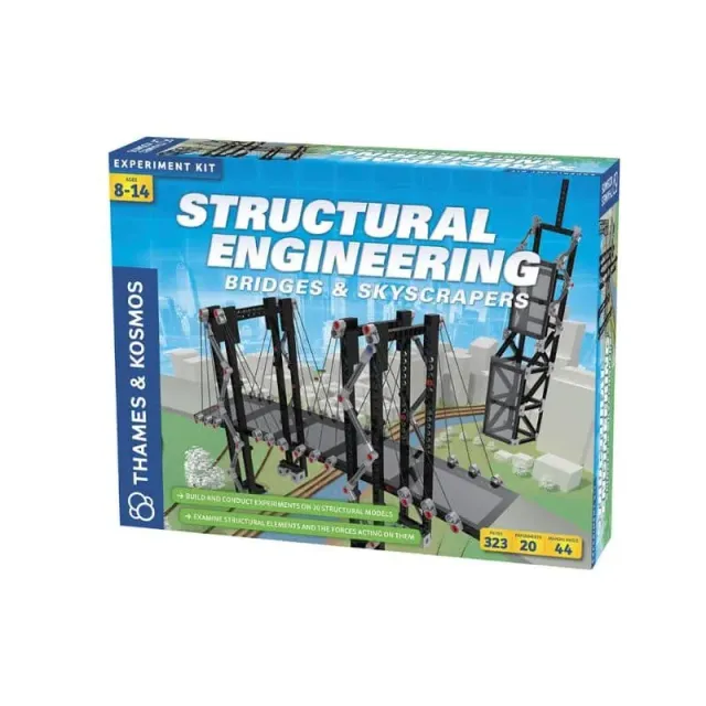 Kosmos Structural Engineering experimentkit 20 experiment broar