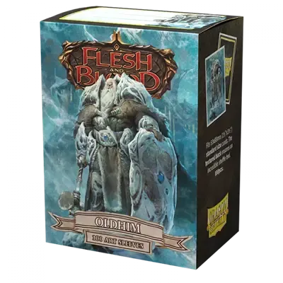 Dragon Shield Matte Art Flesh and Blood Oldhim kortfickor 100-pack