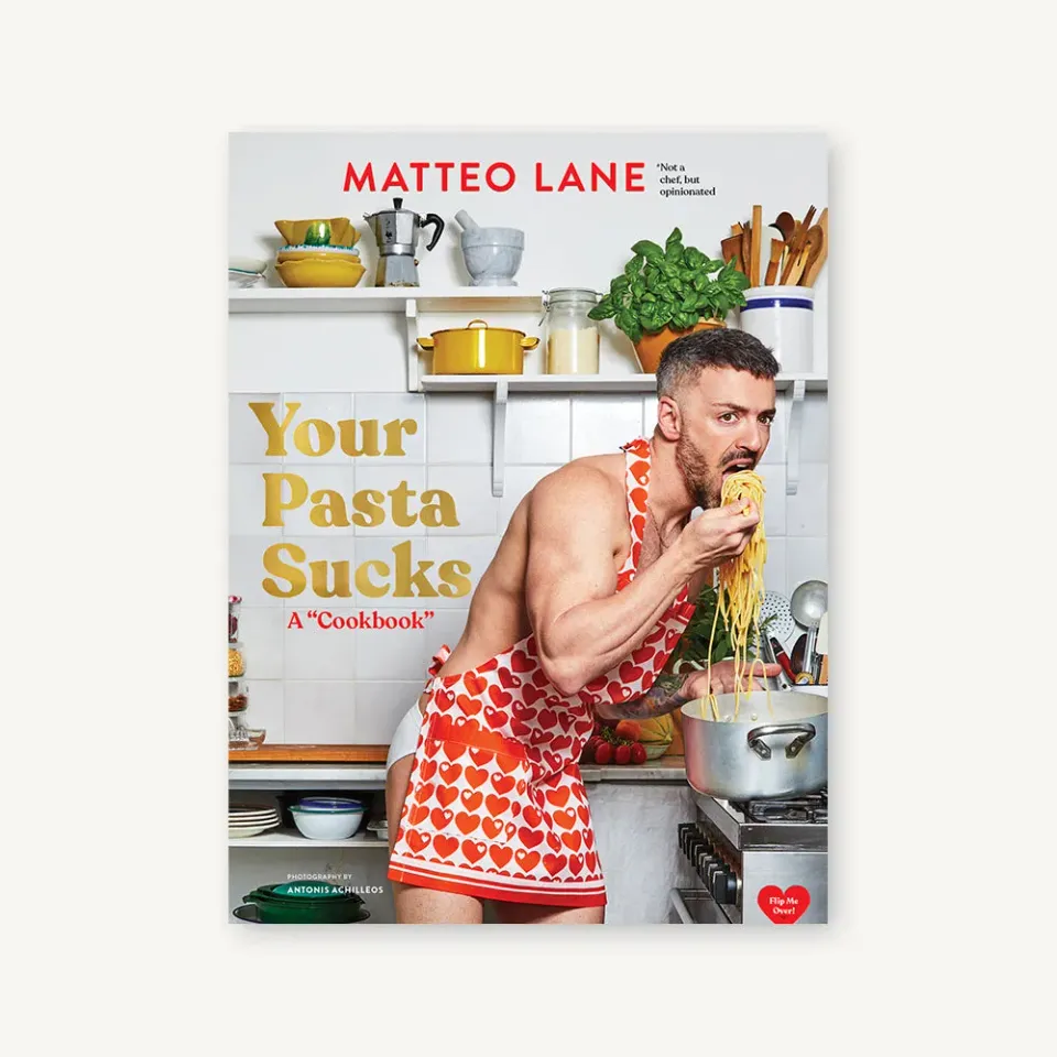 Games Room Your Pasta Sucks kokbok Matteo Lane pasta