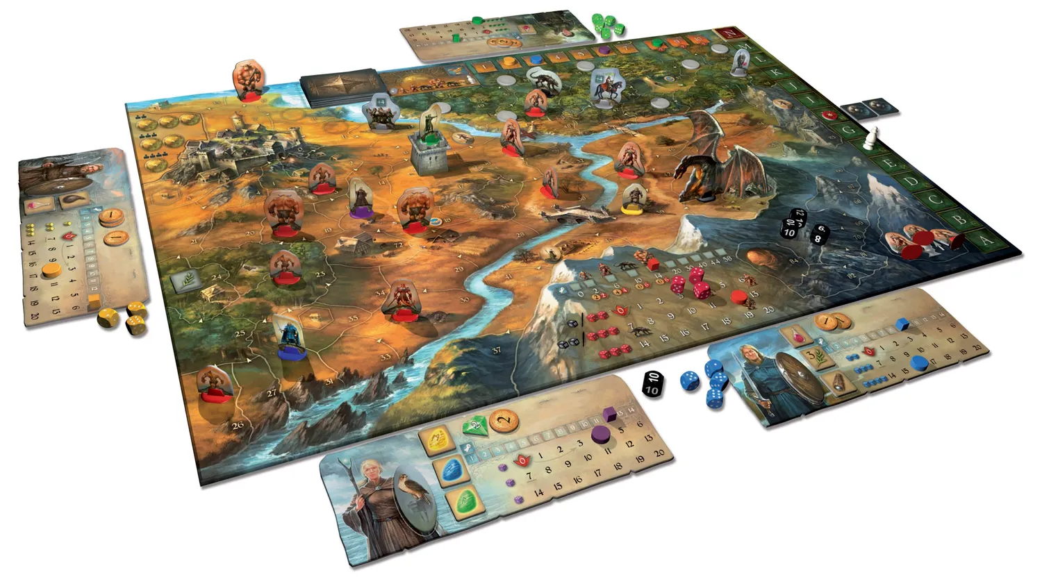 Kosmos Legends of Andor brädspel grundspel 2-4