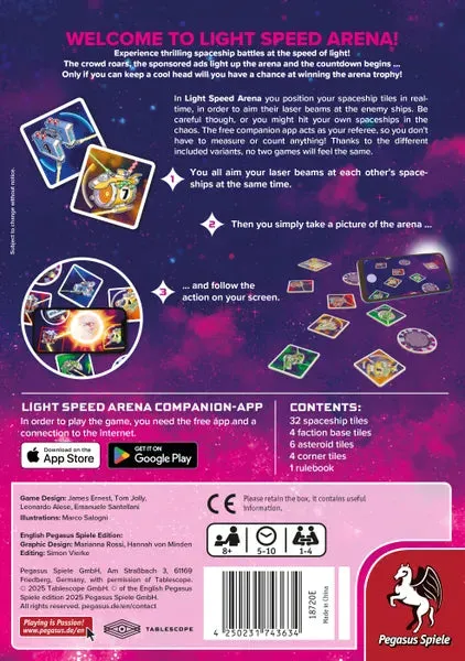 Dragon's Lair Light Speed Arena brädspel 1-4 spelare realtid