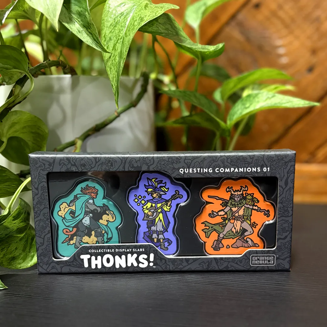 Orange Nebula THONKS Questing Companions samlarfigurer 3-pack