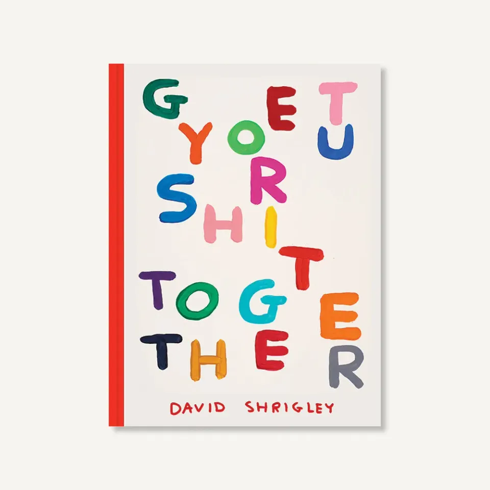 Games Room Get Your Sh*t Together konstbok Shrigley