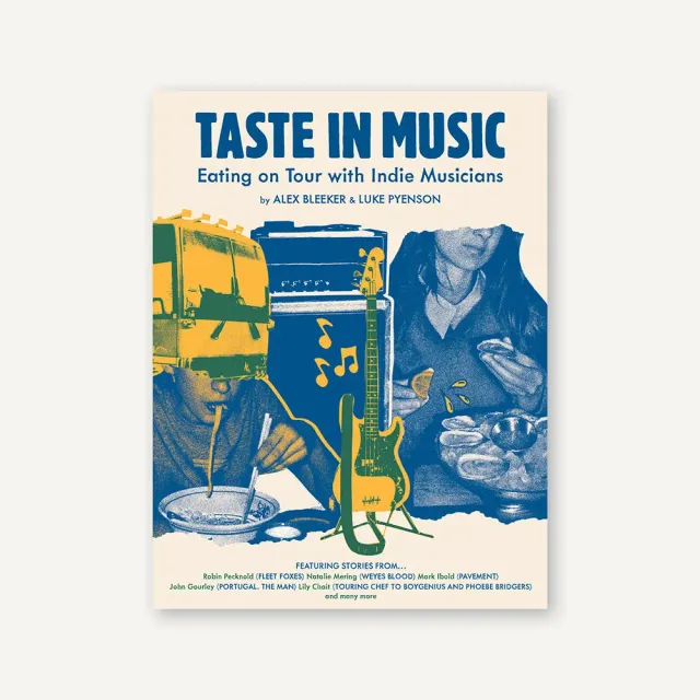 Games Room Taste in Music bok engelsk utgåva turnémat
