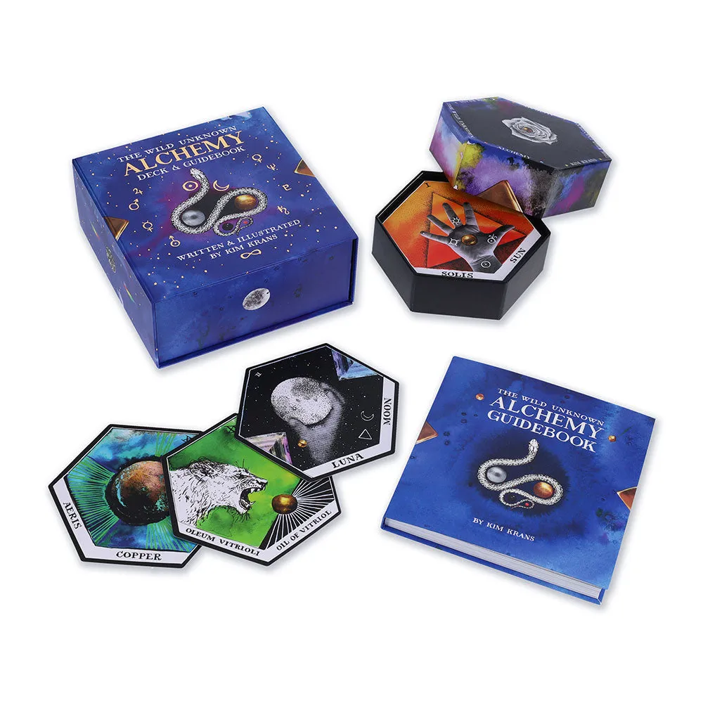 Games Room Wild Unknown Alchemy orakelkort 71 kort guidebok