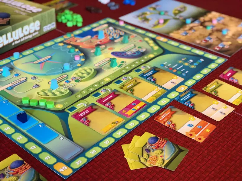 Genius Games Cellulose brädspel strategi 1-5 spelare