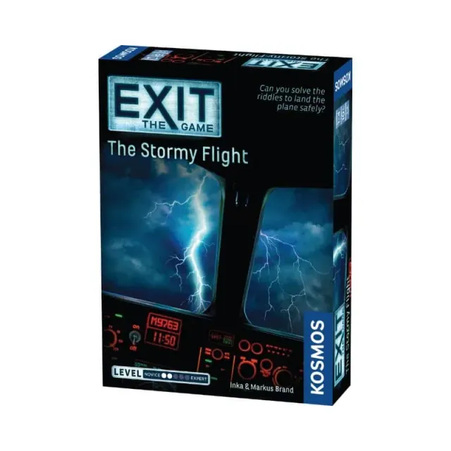 Kosmos EXIT Stormy Flight escapespel nivå 2