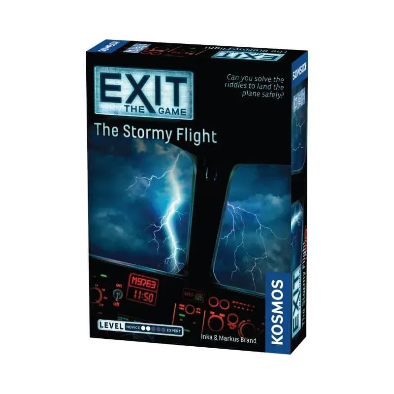 Kosmos EXIT Stormy Flight escapespel nivå 2