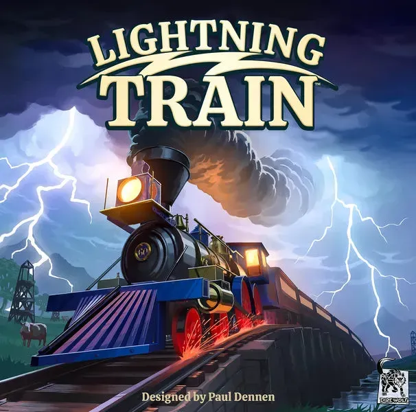 Lightning Train tågspel påsbyggare 1-4 spelare 60-120 min