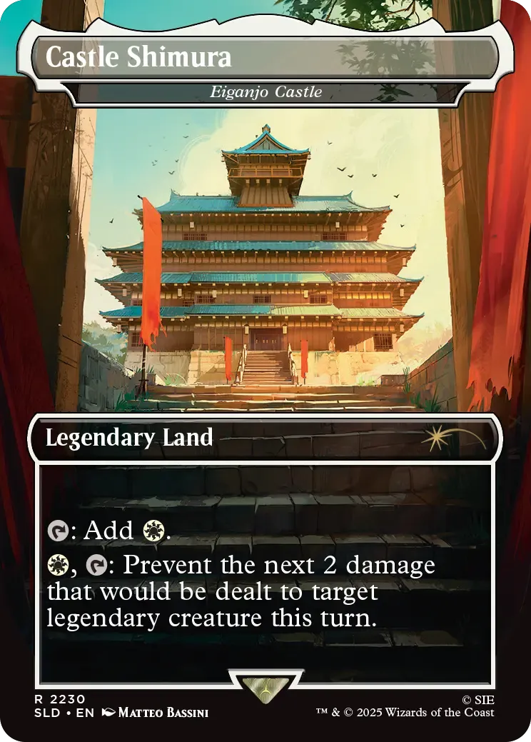 Magic Secret Lair Ghost of Tsushima samlarkort 5 kort