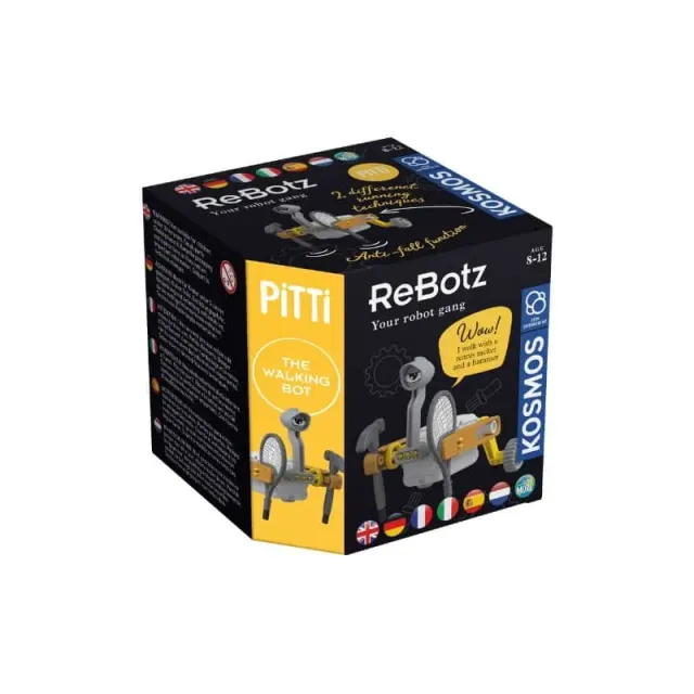 Kosmos ReBotz Pitti gående robot byggsats
