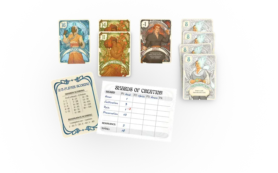 Dragon's Lair Shards of Creation kortspel Cosmere 2-4 spelare