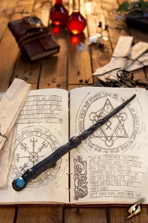Dragon's Lair Druid Wand Black trollstav 32 cm
