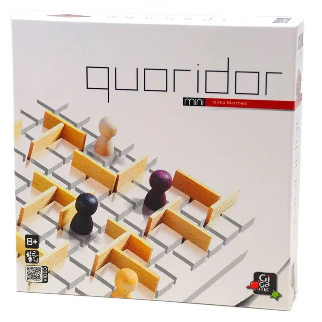 Quoridor Mini Eng strategispel resespel 2-4 spelare