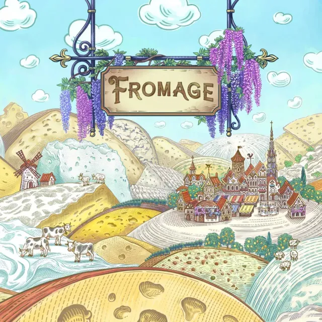 Dragon's Lair Fromage Limited Edition brädspel ost