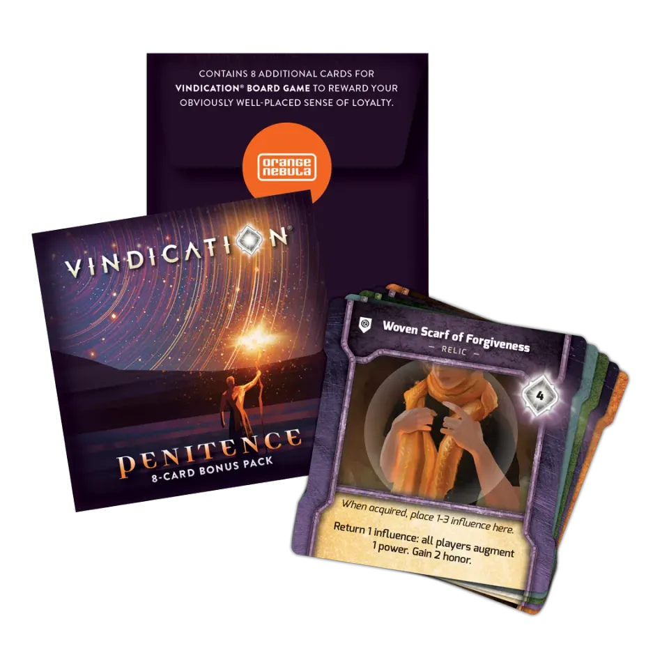 Orange Nebula Vindication Penitence 2023 expansion 8 kort