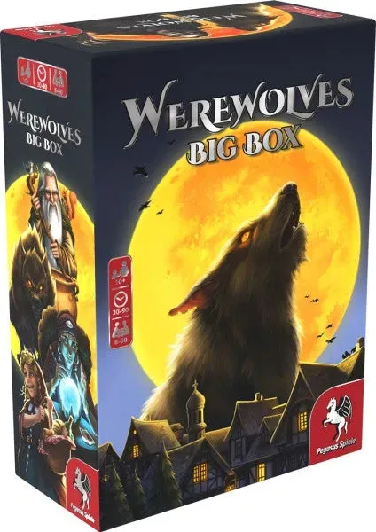 Werewolves Big Box Limited Edition sällskapsspel 50 spelare