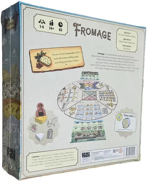 Dragon's Lair Fromage Limited Edition brädspel ost