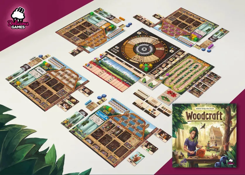 Dragon's Lair Woodcraft strategispel 1-4 spelare 60-120 min