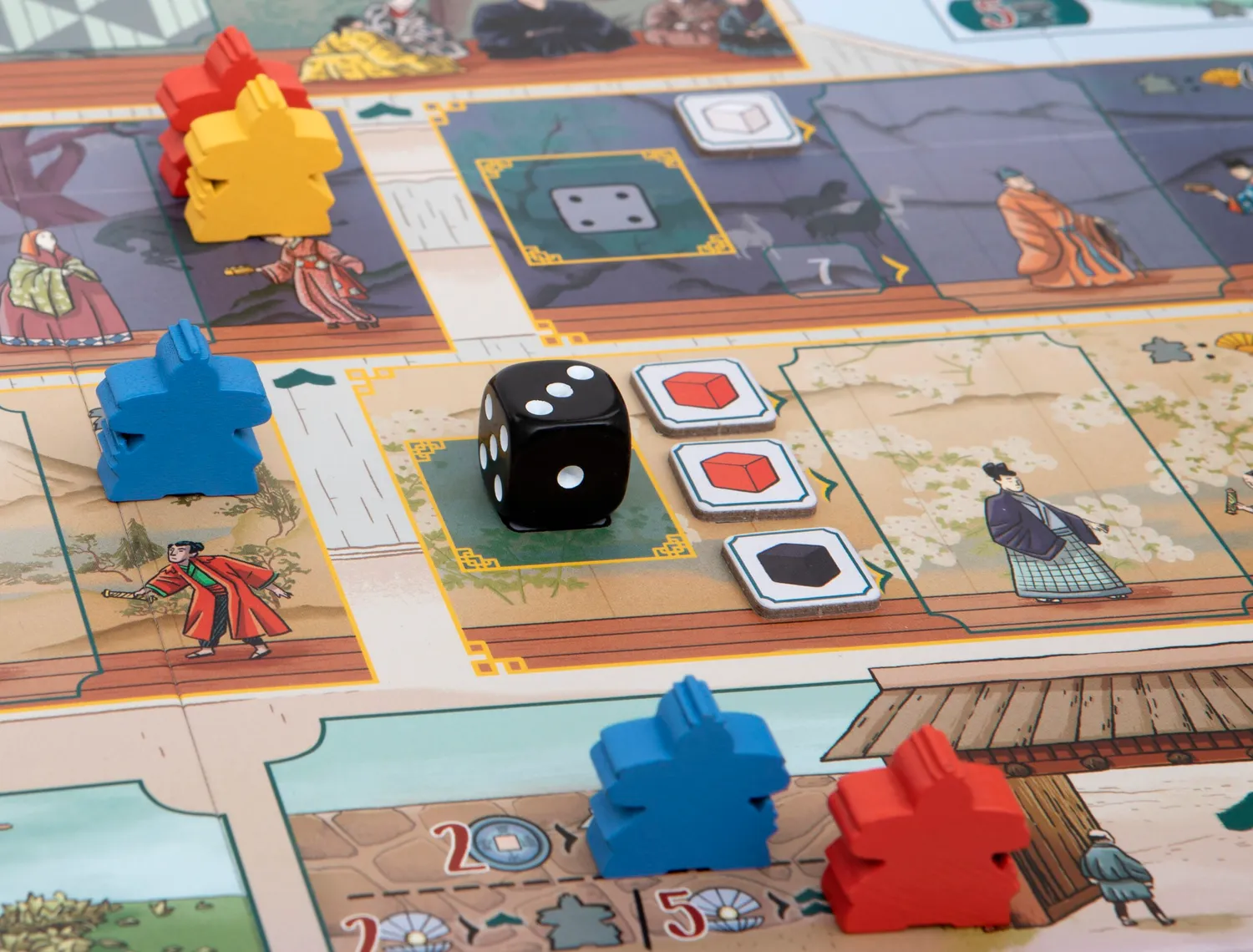 Kosmos The White Castle brädspel strategi Himeji