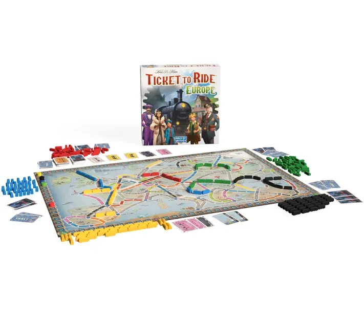 Ticket to Ride Europe Refresh brädspel svenska regler