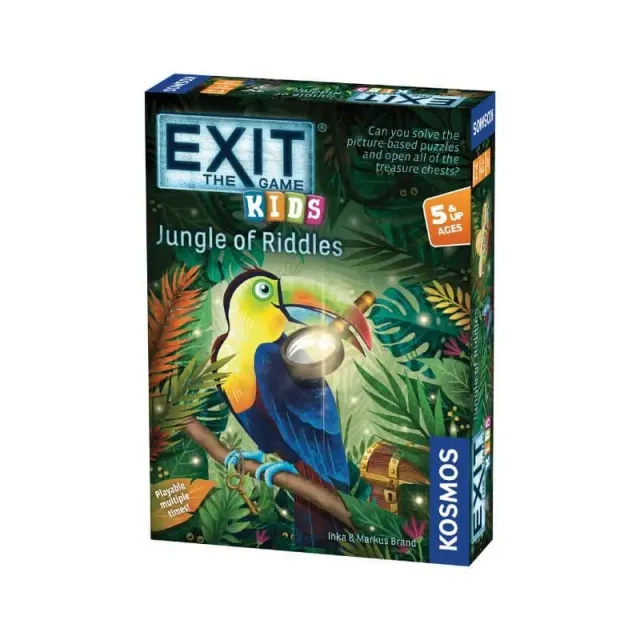 Kosmos EXIT Kids Jungle of Riddles barnspel 6 år