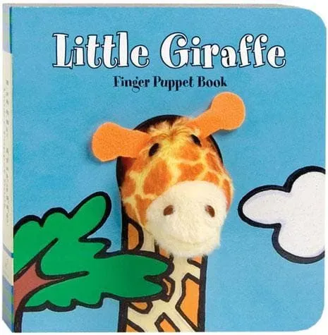 Games Room Little Giraffe fingerbok baby