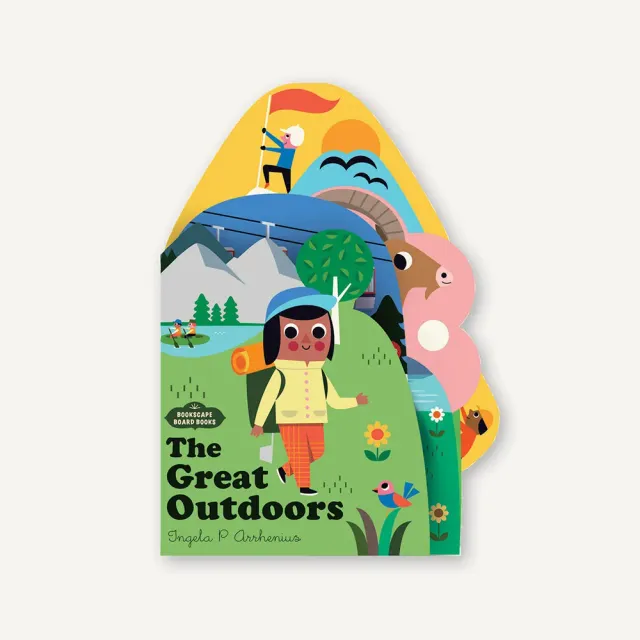 Bookscape Board Books The Great Outdoors pekbok natur 0-5 år