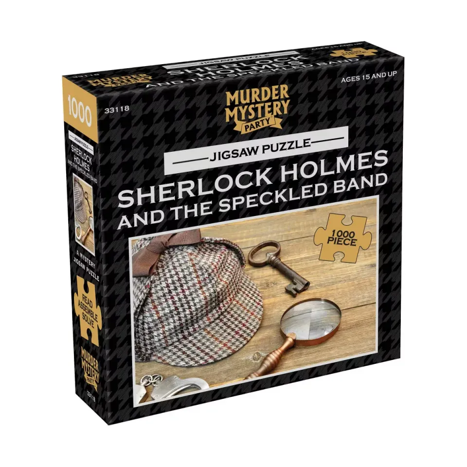 Sherlock Holmes Speckled Band pussel 1000 bitar mysterium
