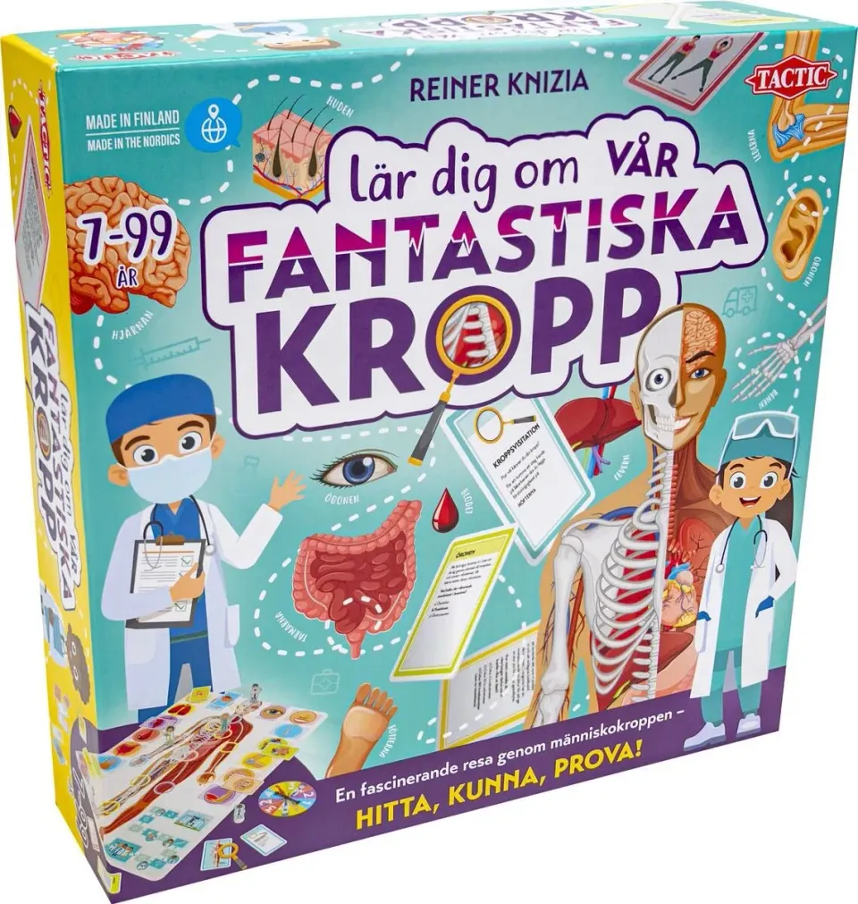 Dragon's Lair Lär dig om vår fantastiska kropp frågespel 7+ år