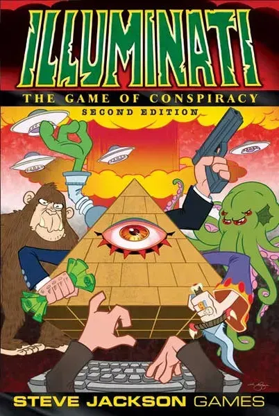 Illuminati 2nd Edition kortspel strategi 2-6 spelare