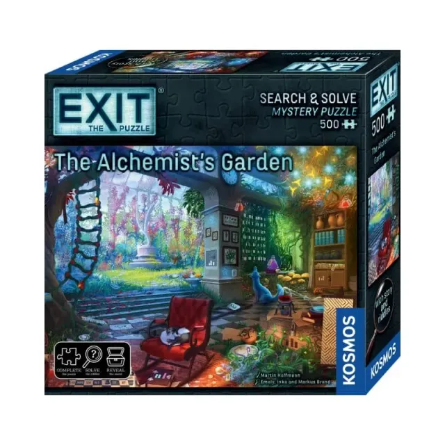 Kosmos EXIT Puzzle Alchemist's Garden pussel trädgård
